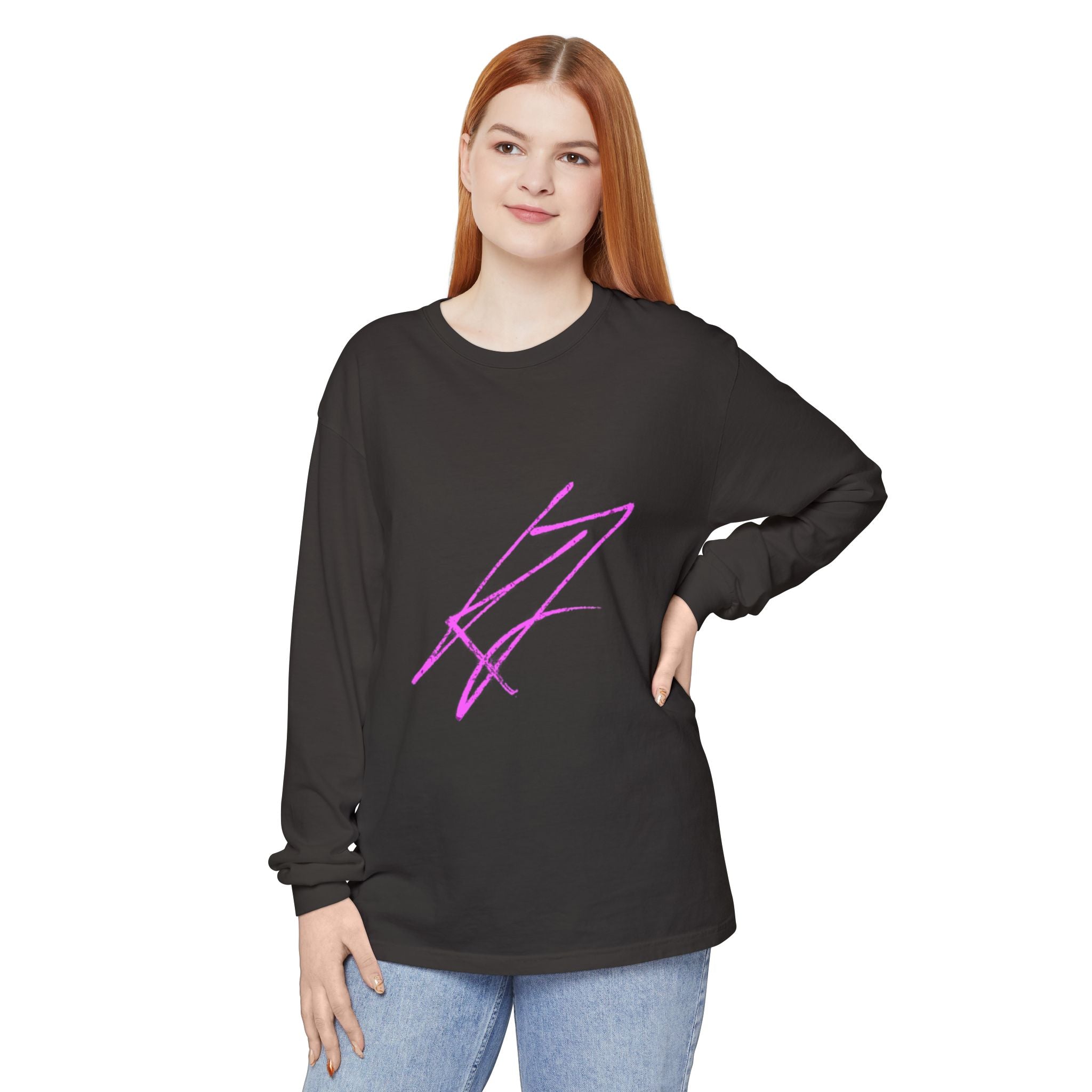 KYLLJXY Long Sleeve Shirt | Keep Your Light Lit Just Express Yourself