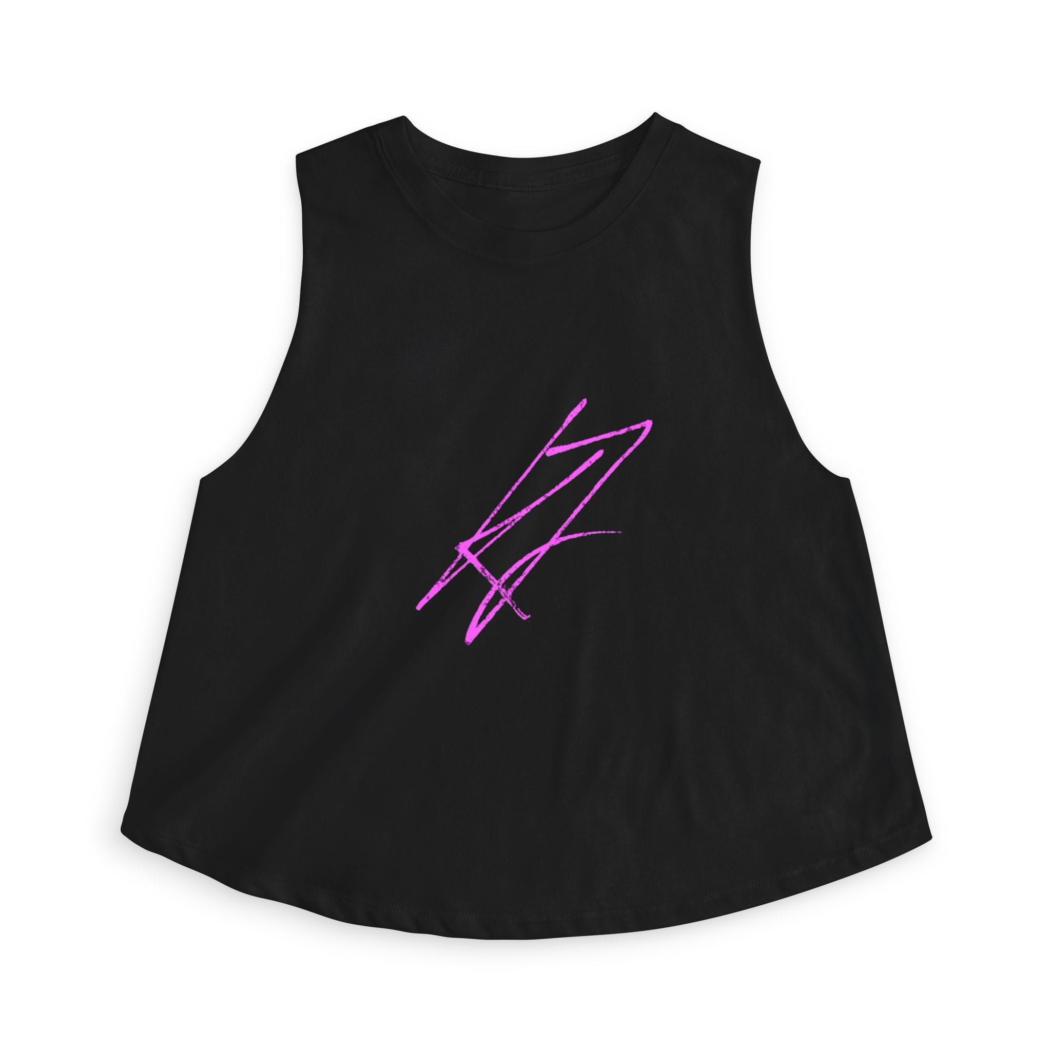 KYLLJXY Crop Top | Minimal Abstract Graphic