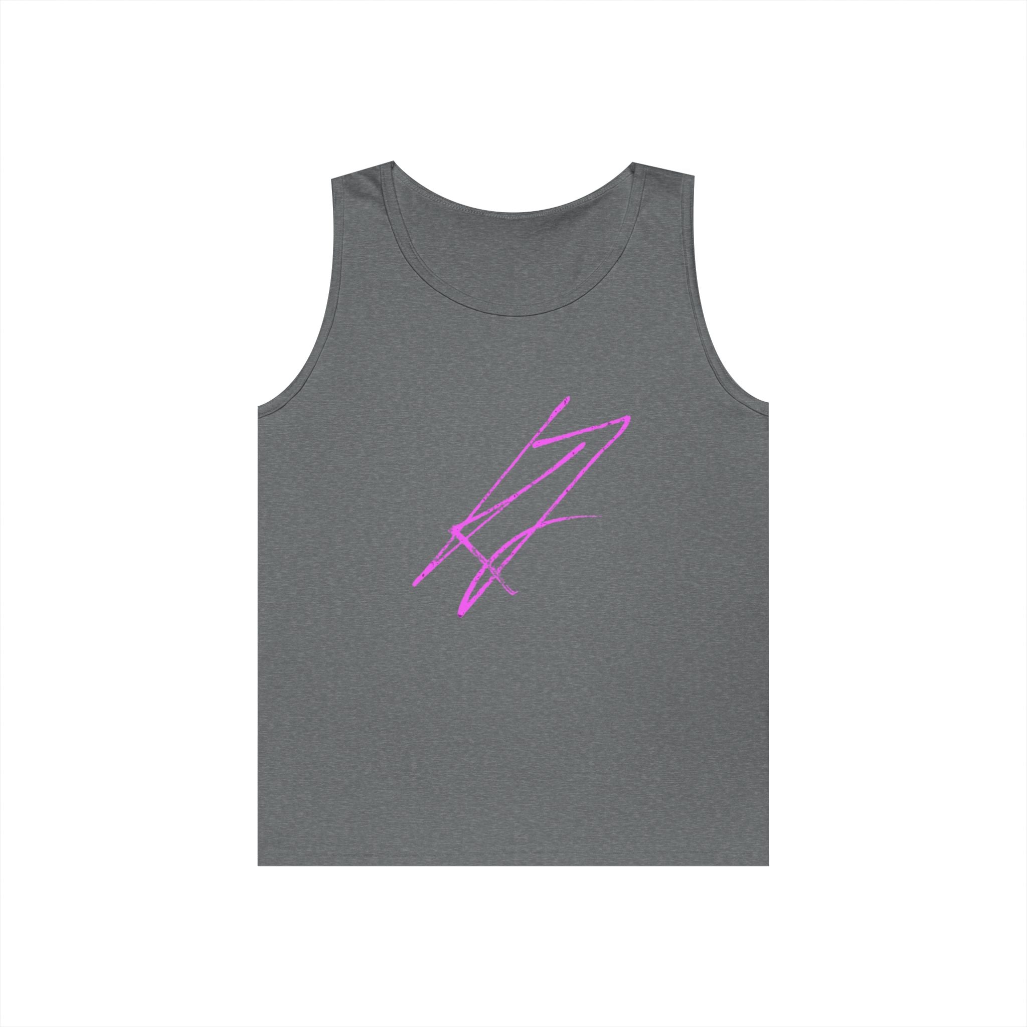 KYLLJXY Tank Top | Minimal Scribble Graphic