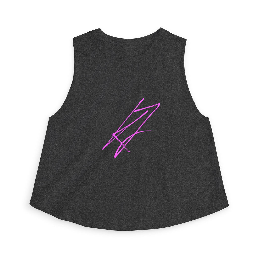 KYLLJXY Crop Top | Minimal Abstract Graphic