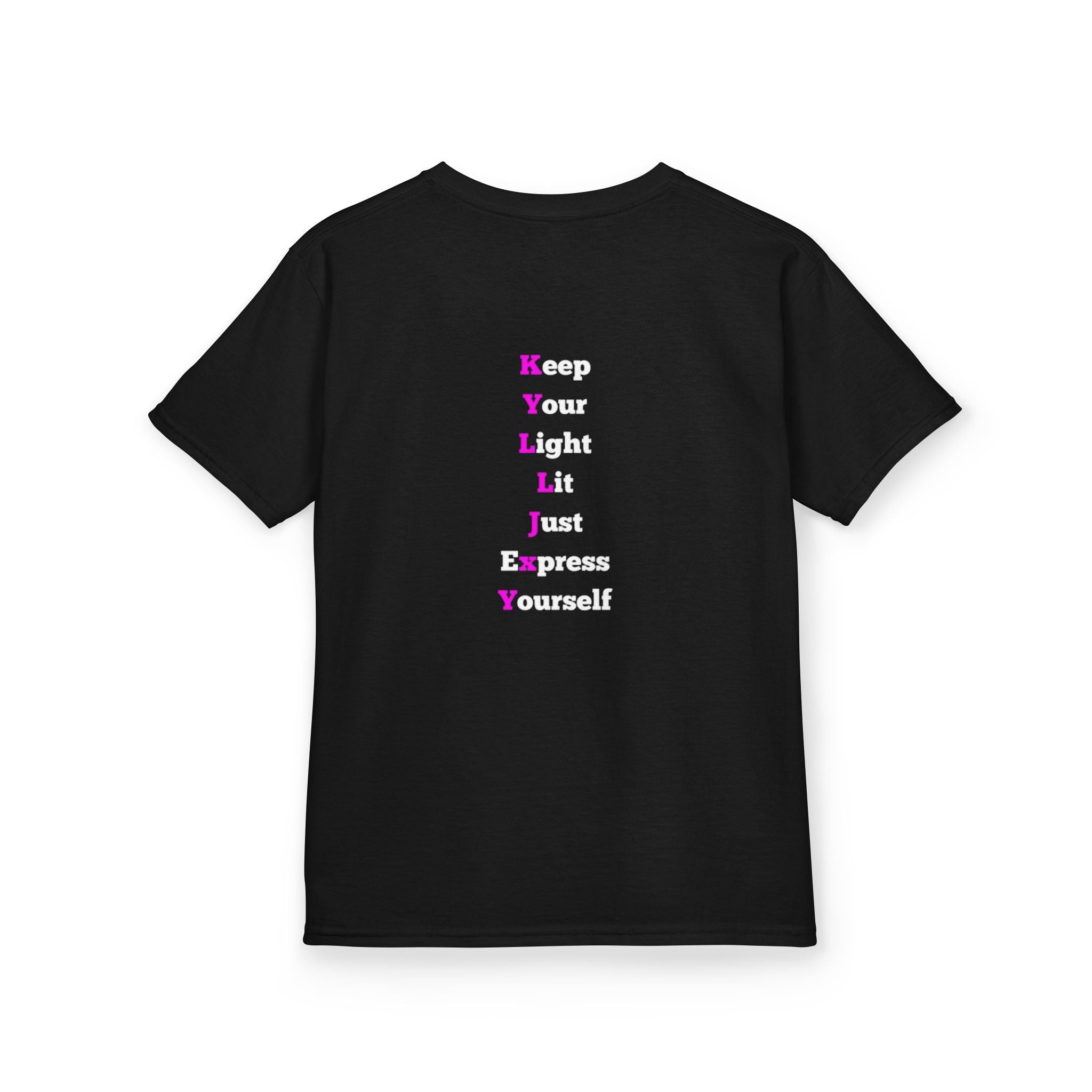 KYLLJXY Kids Tee | Keep Your Light Lit Just Express Yourself
