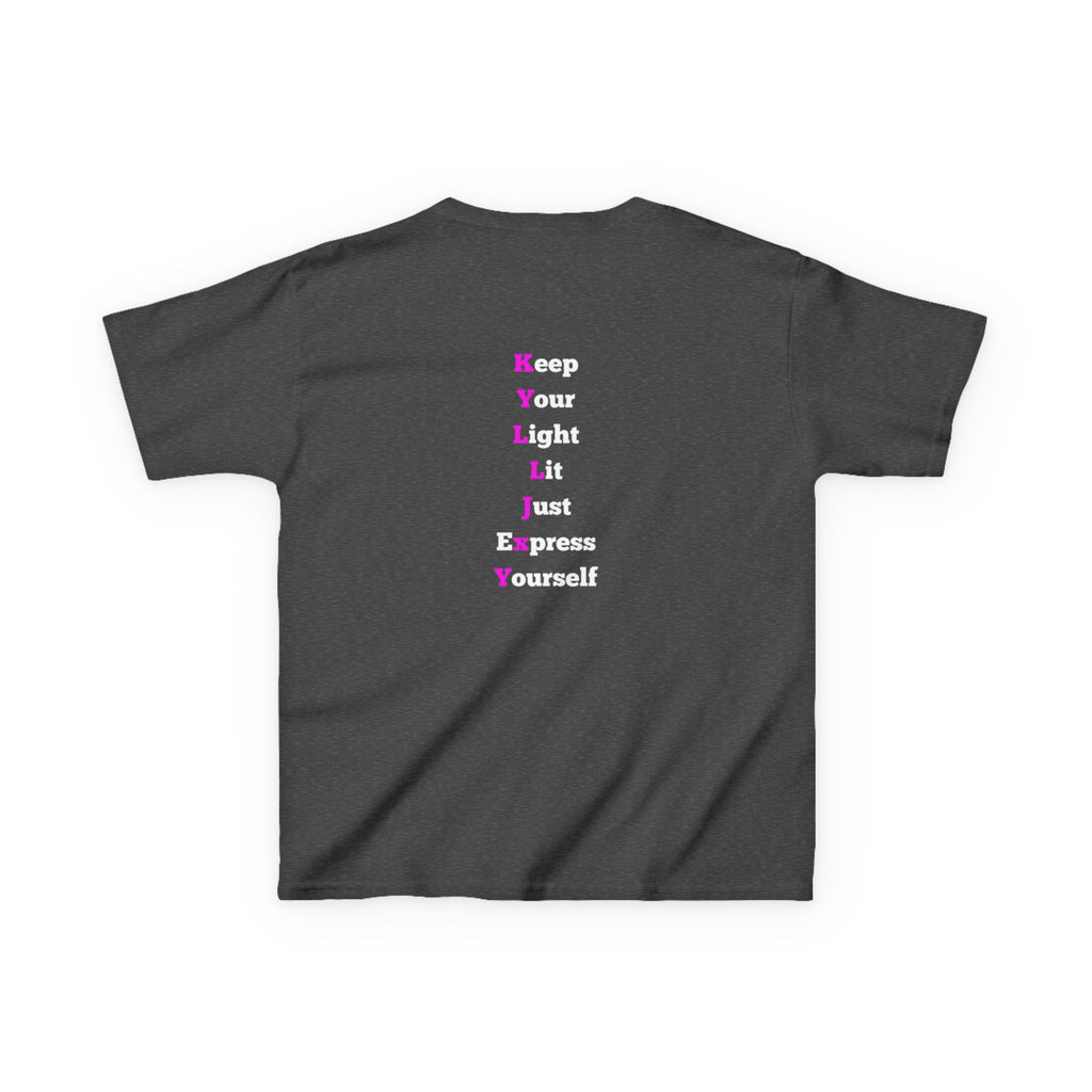 KYLLJXY Kids Tee | Keep Your Light Lit Just Express Yourself