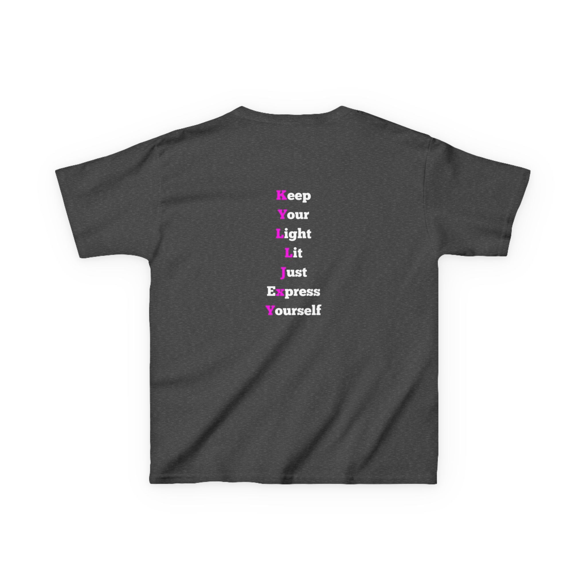 KYLLJXY Kids Tee | Keep Your Light Lit Just Express Yourself