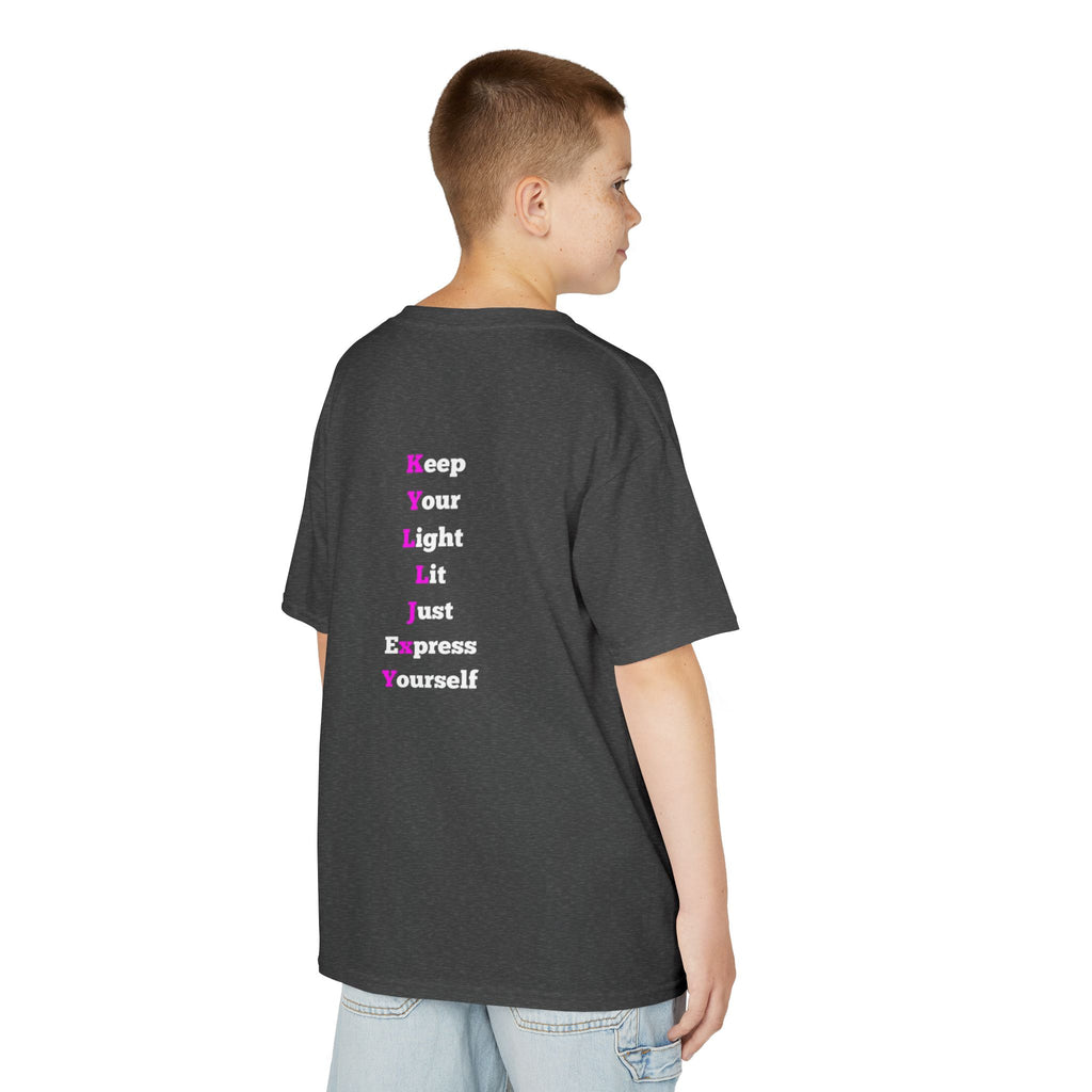 KYLLJXY Kids Tee | Keep Your Light Lit Just Express Yourself