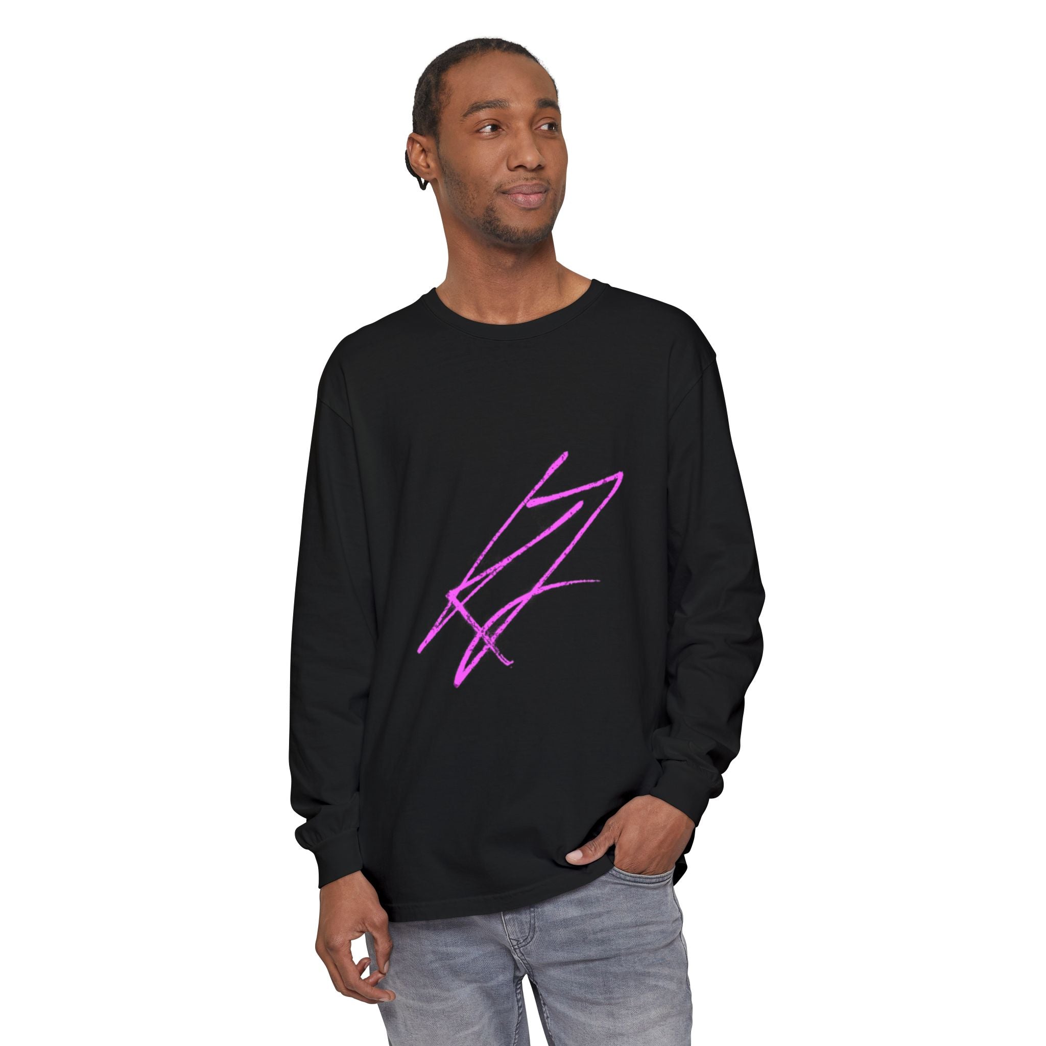 KYLLJXY Long Sleeve Shirt | Keep Your Light Lit Just Express Yourself