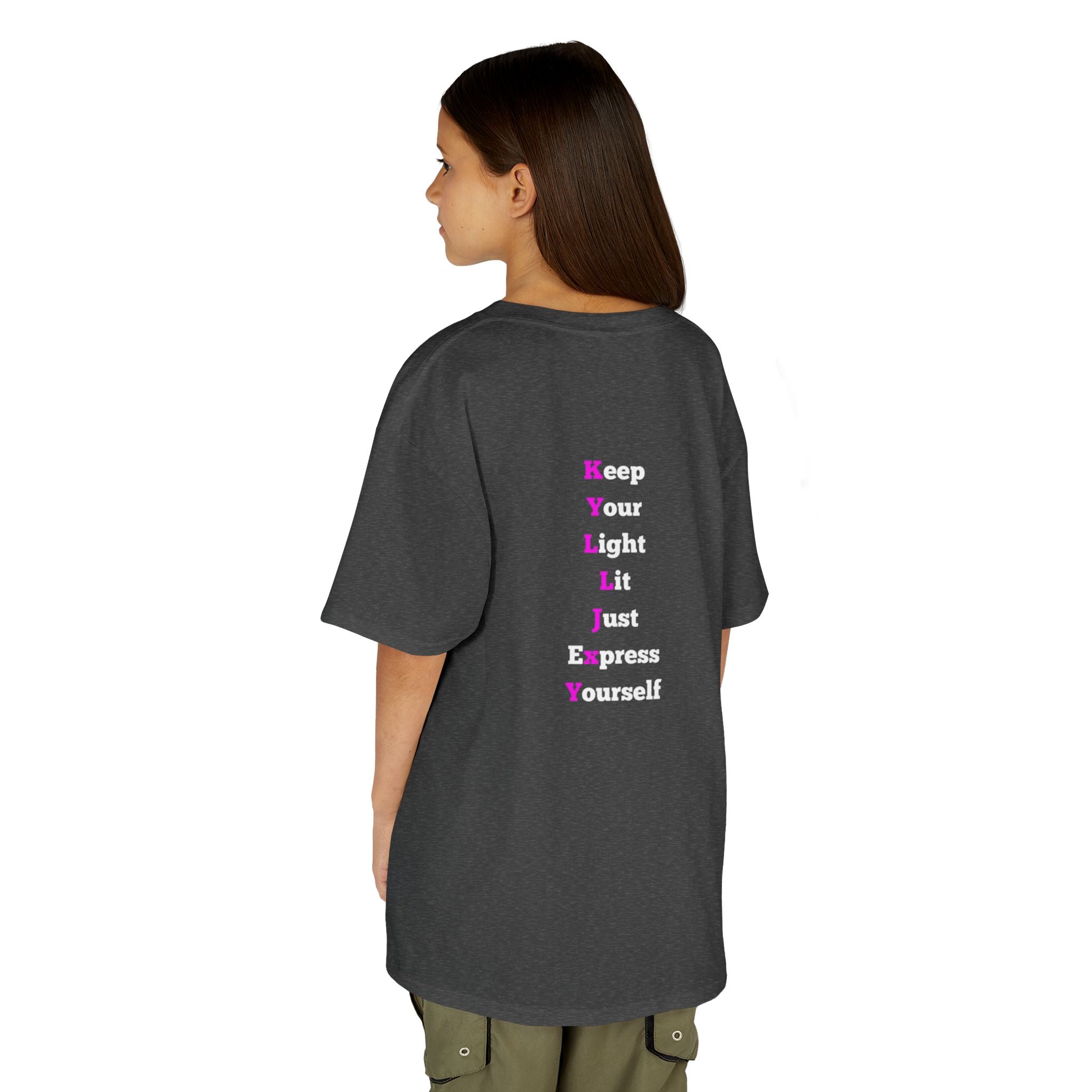 KYLLJXY Kids Tee | Keep Your Light Lit Just Express Yourself