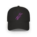 KYLLJXY | Pink Neon Sketch Logo on Black