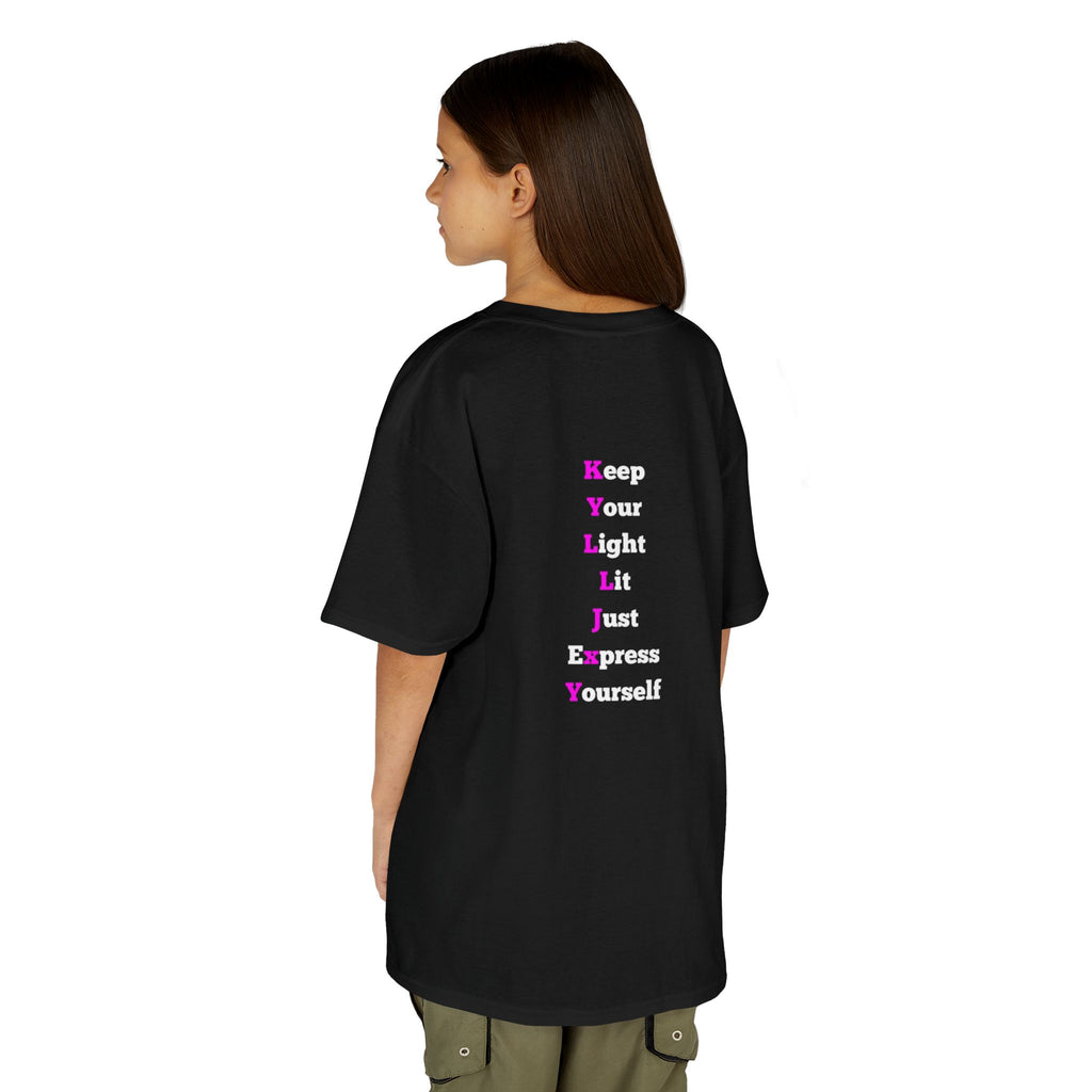 KYLLJXY Kids Tee | Keep Your Light Lit Just Express Yourself