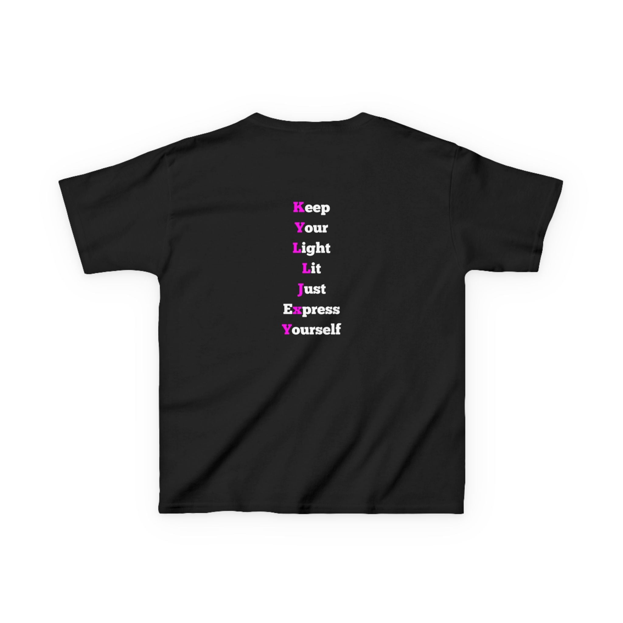 KYLLJXY Kids Tee | Keep Your Light Lit Just Express Yourself