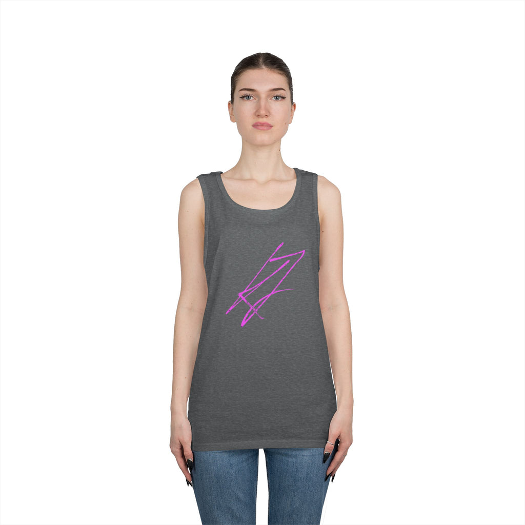 KYLLJXY Tank Top | Minimal Scribble Graphic