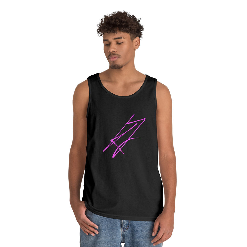 KYLLJXY Tank Top | Minimal Scribble Graphic