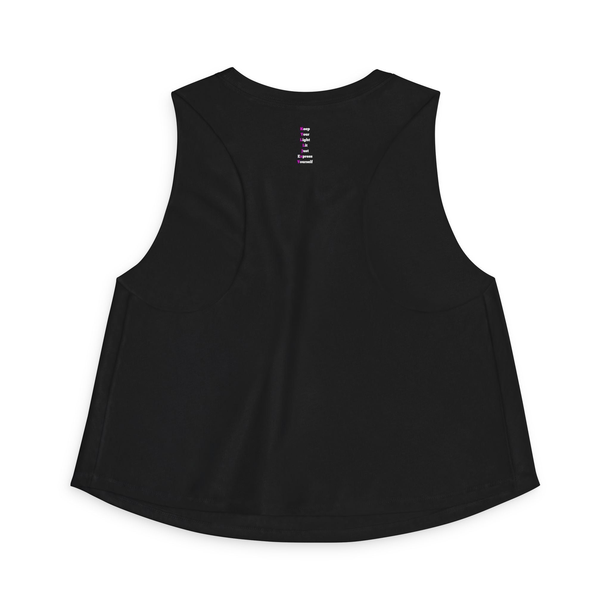 KYLLJXY Crop Top | Minimal Abstract Graphic