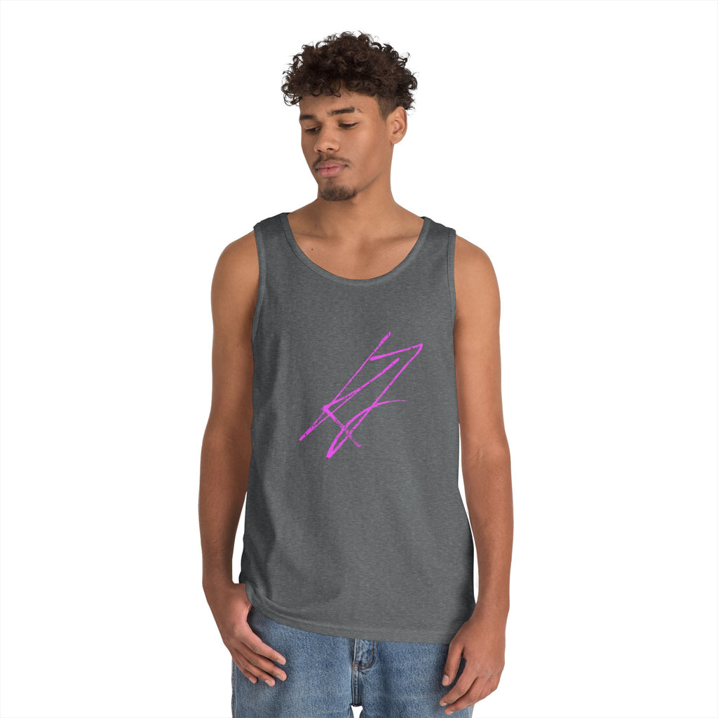 KYLLJXY Tank Top | Minimal Scribble Graphic