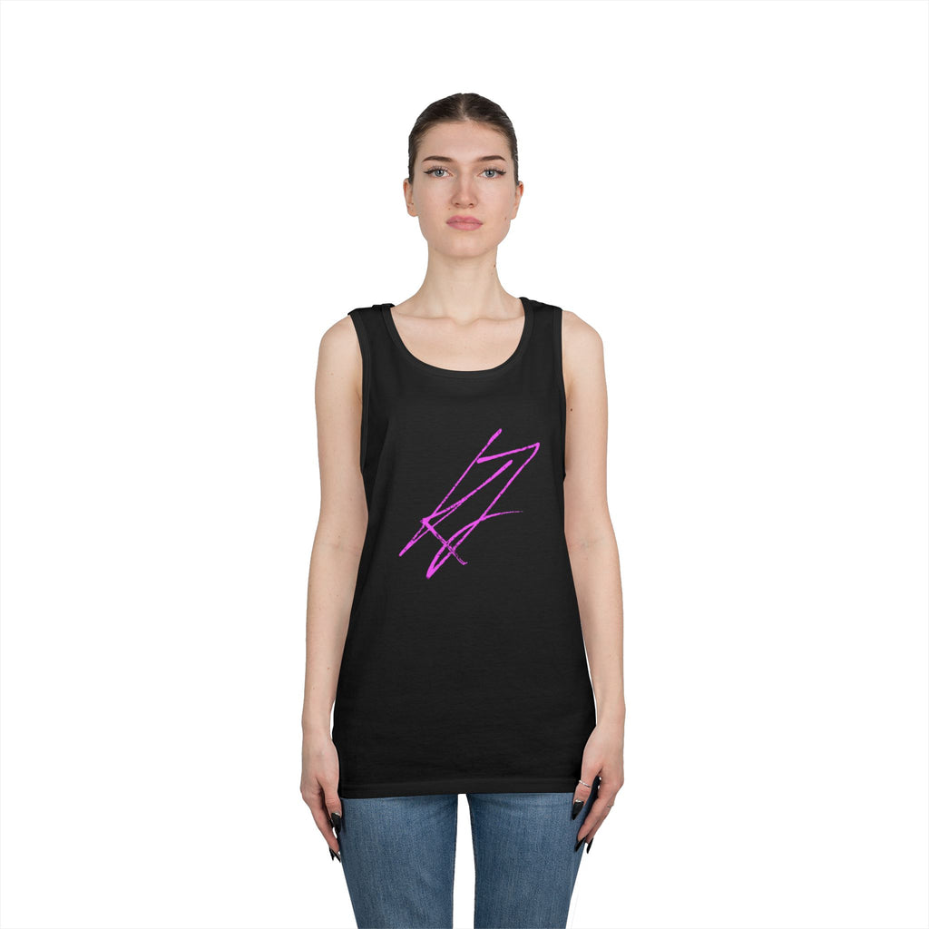 KYLLJXY Tank Top | Minimal Scribble Graphic